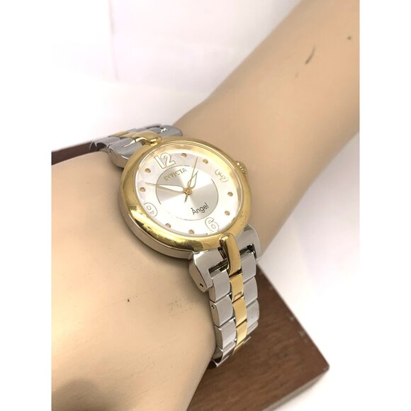 Invicta Women's Watch 29147 Angel 34mm Two Tone Stainless Steel Quartz - Picture 6 of 15